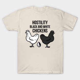 BLACK AND WHITE CHIKENS T-Shirt